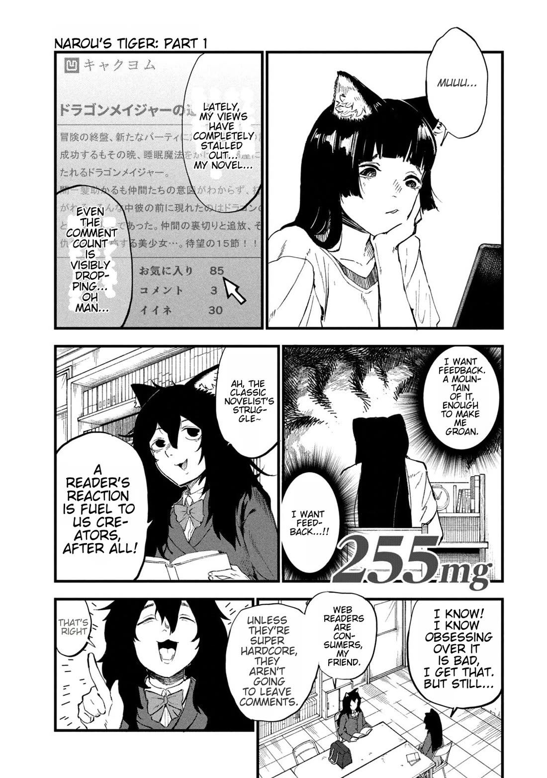 Chainsmoker Cat Chapter 255 page 1 - Chapter 255: 255mg