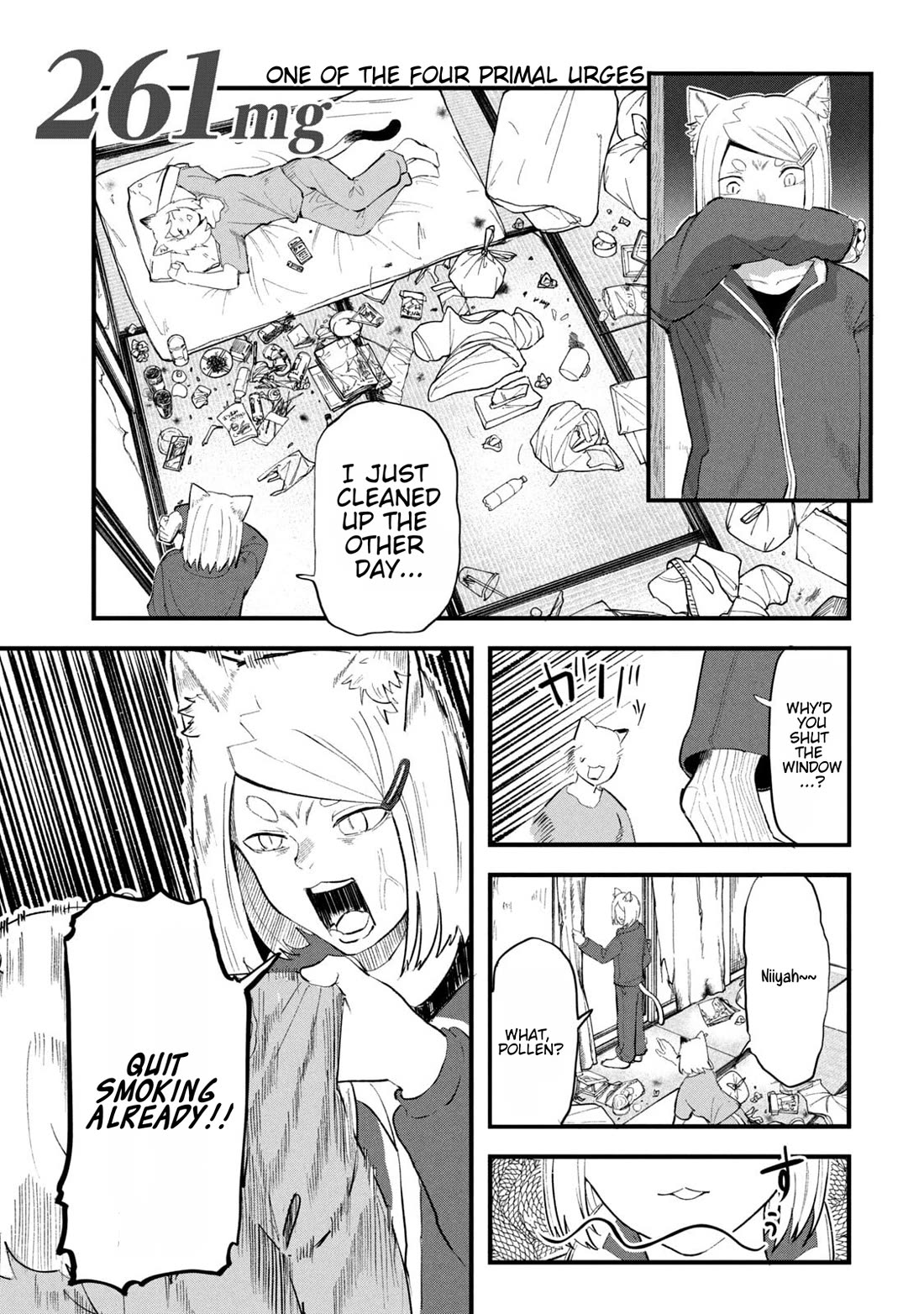 Chainsmoker Cat Chapter 261 page 1 - Chapter 261: 261mg