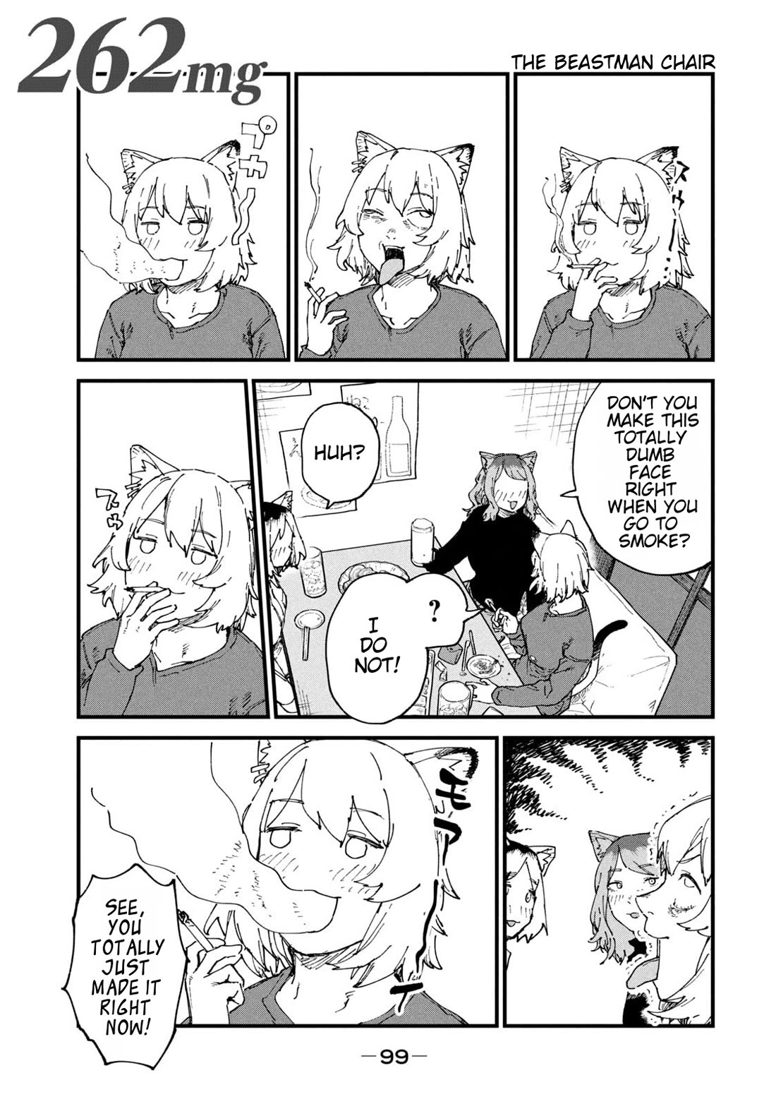 Chainsmoker Cat Chapter 262 page 1 - Chapter 262: 262mg