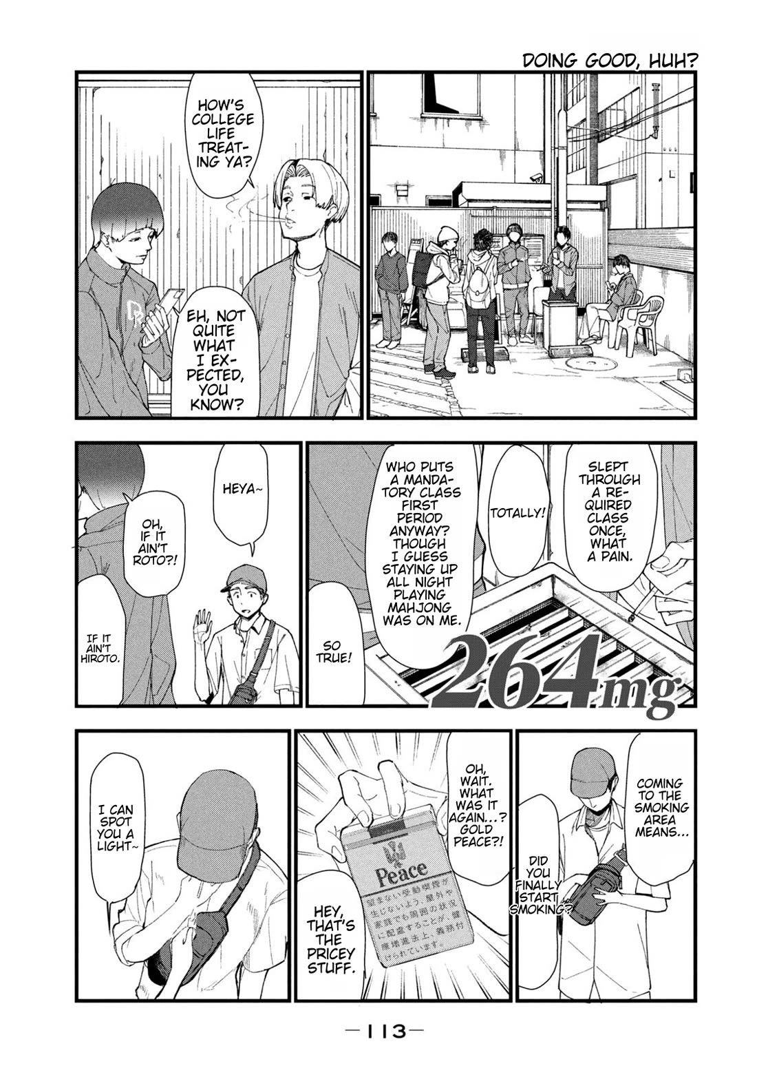 Chainsmoker Cat Chapter 264 page 1 - Chapter 264: 264mg