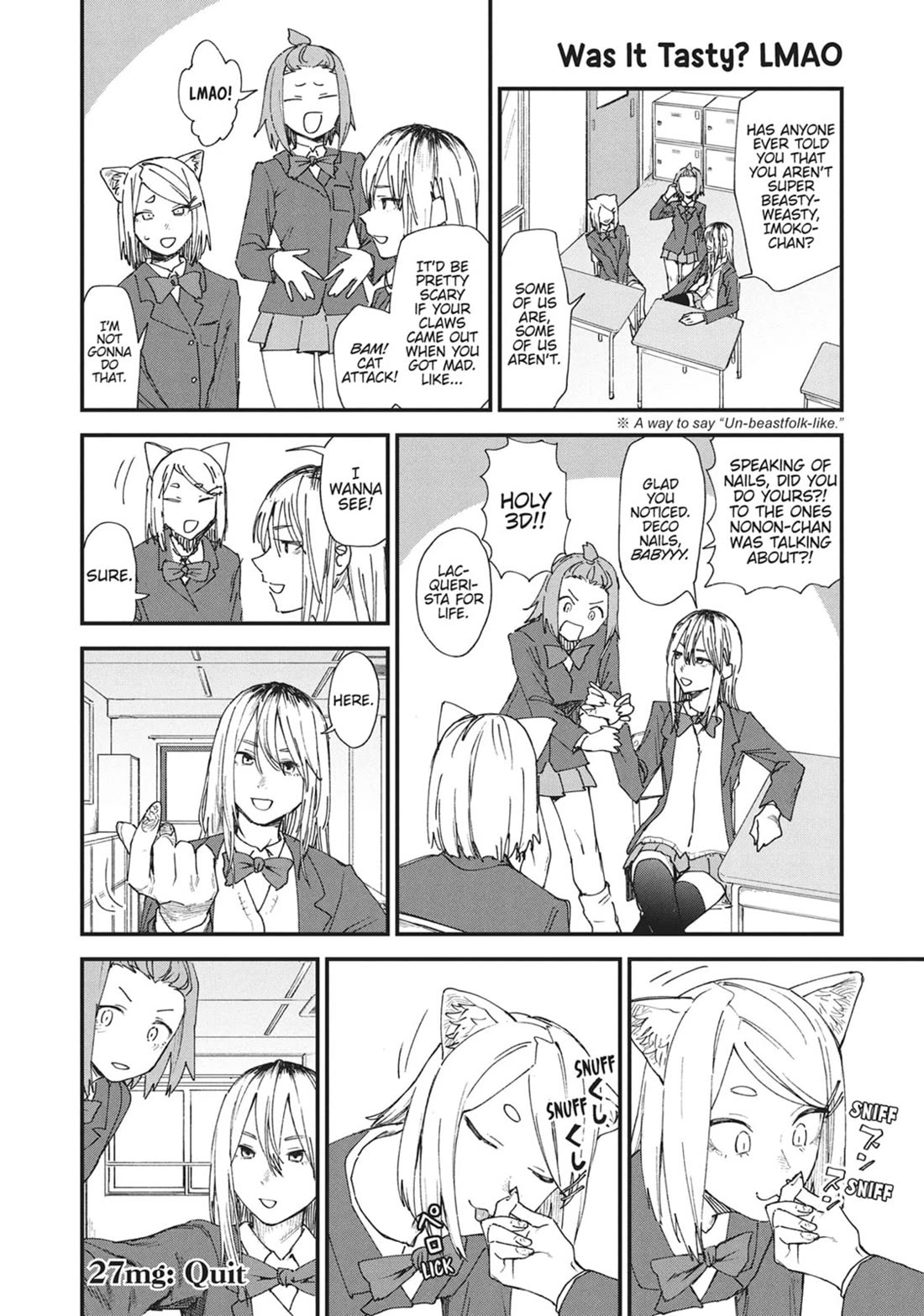 Chainsmoker Cat Chapter 27 page 6 - Chapter 27