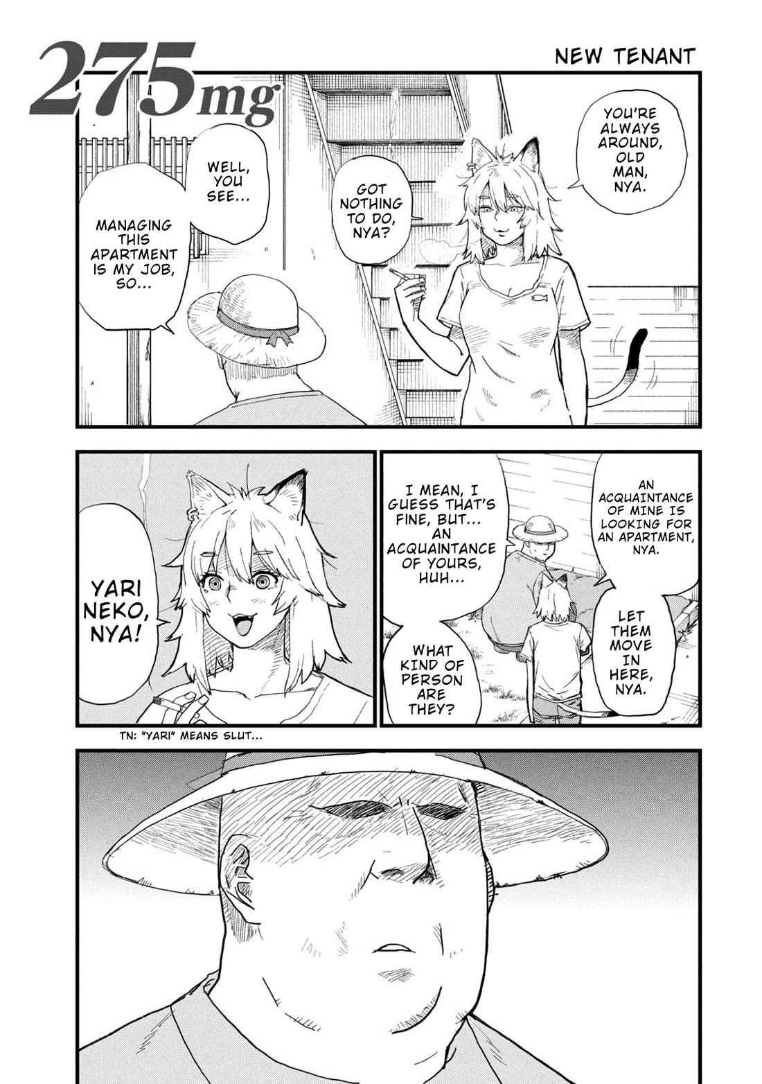 Chainsmoker Cat Chapter 275 page 1 - Chapter 275: New Tenant