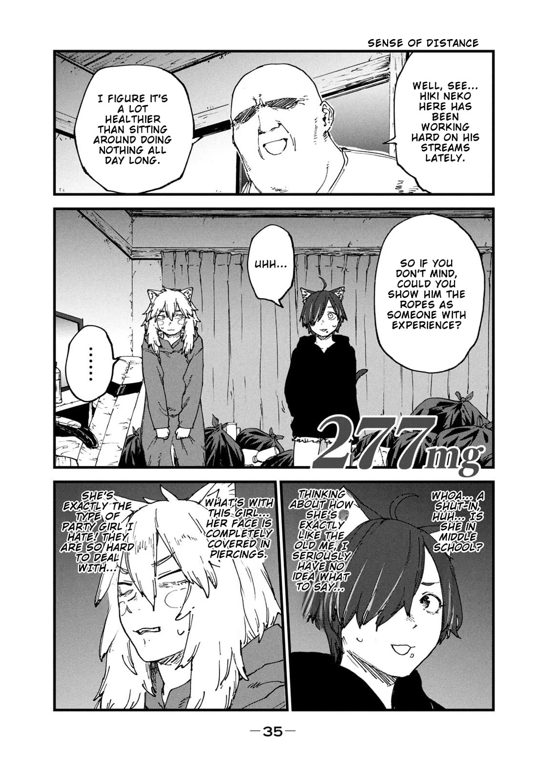 Chainsmoker Cat Chapter 277 page 1 - Chapter 277: Sense of Distance