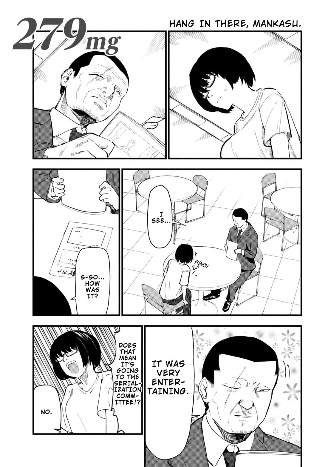 Chainsmoker Cat Chapter 279 page 1 - Chapter 279: Hang in there, Mankasu
