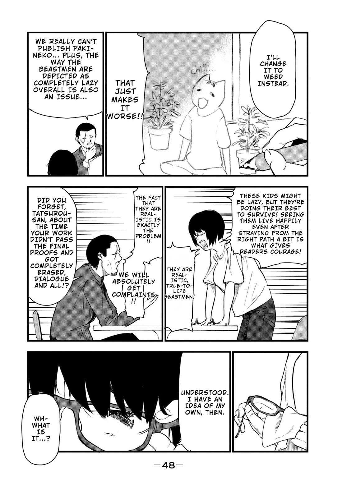 Chainsmoker Cat Chapter 279 page 4 - Chapter 279: Hang in there, Mankasu
