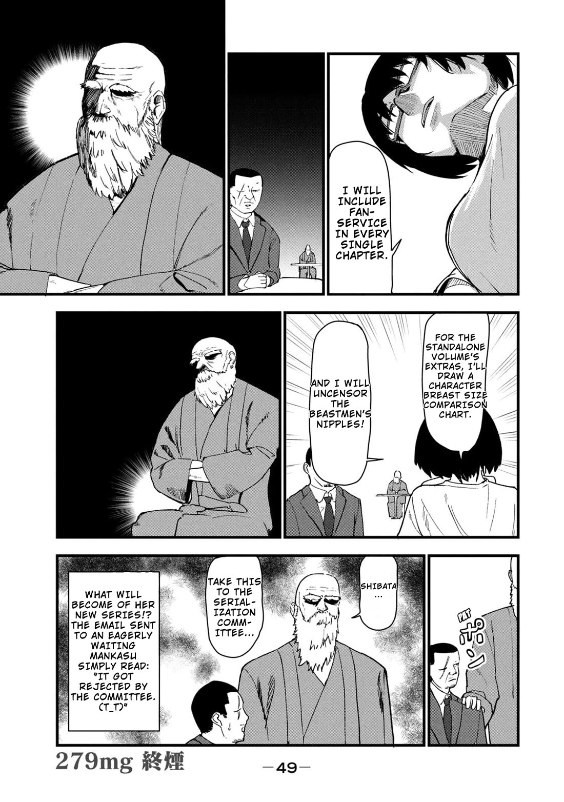 Chainsmoker Cat Chapter 279 page 5 - Chapter 279: Hang in there, Mankasu