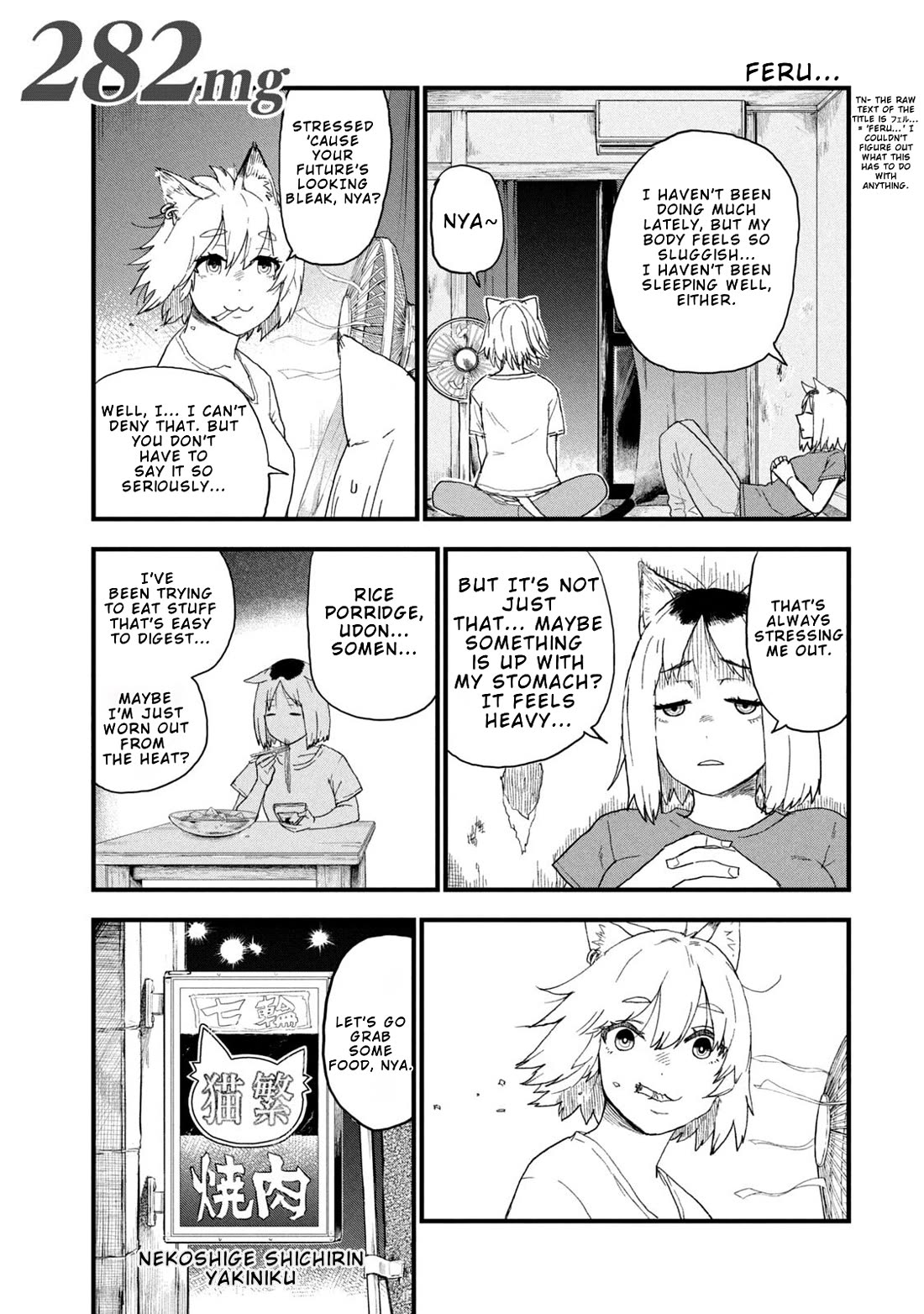 Chainsmoker Cat Chapter 282 page 1 - Chapter 282: Feru...