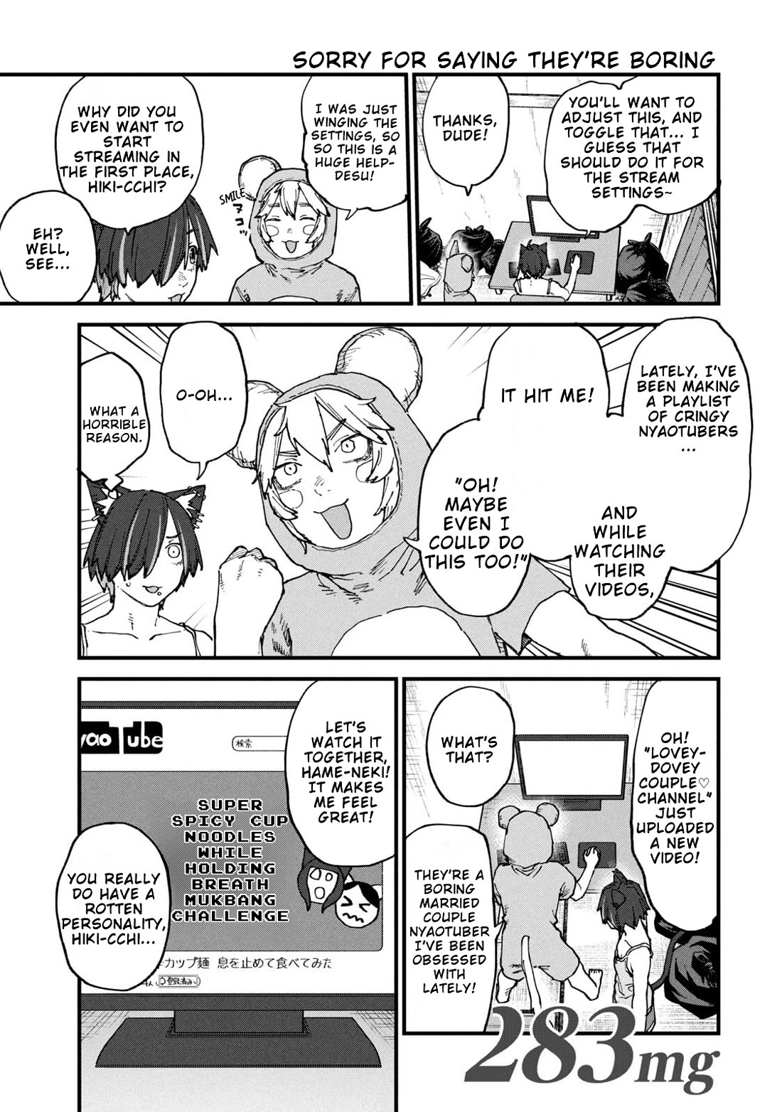 Chainsmoker Cat Chapter 283 page 1 - Chapter 283: Sorry For Saying They're Boring