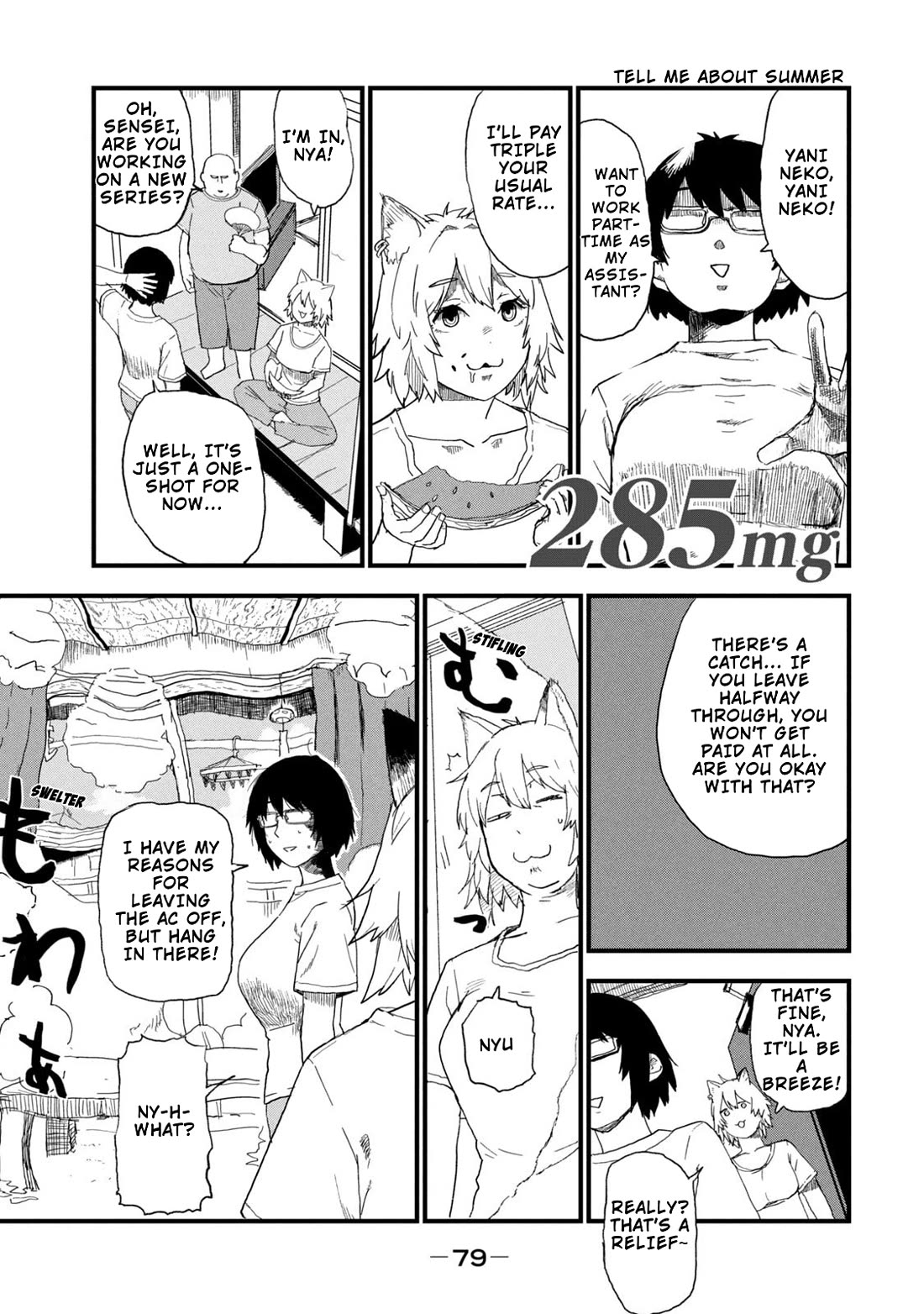 Chainsmoker Cat Chapter 285 page 1 - Chapter 285: Tell Me About Summer