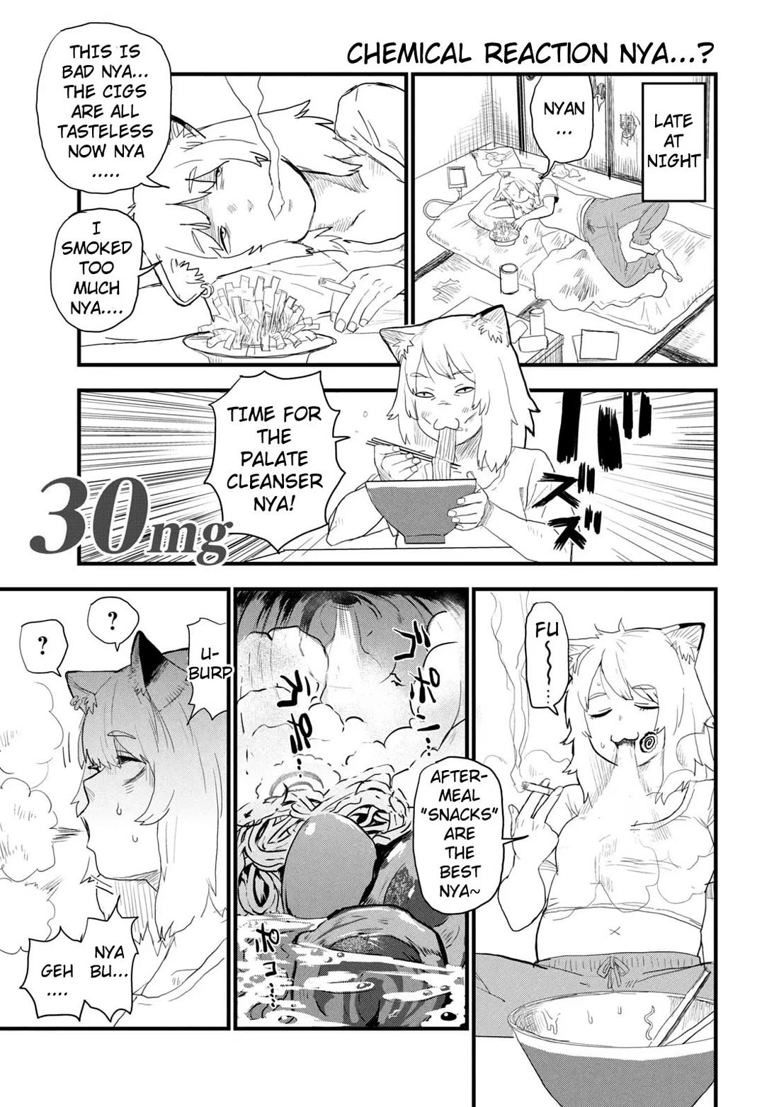 Chainsmoker Cat Chapter 30 page 1 - Chapter 30