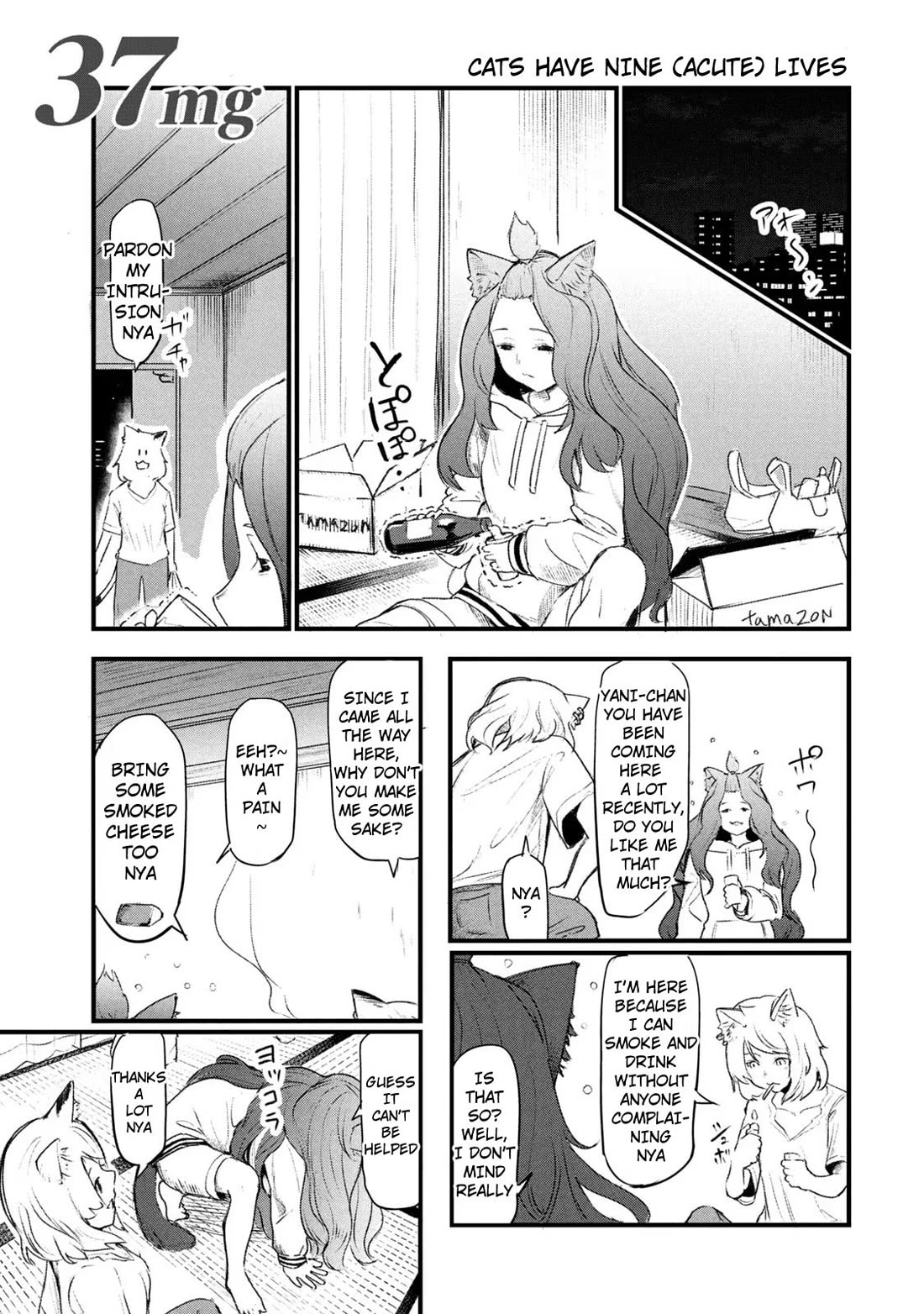 Chainsmoker Cat Chapter 37 page 1 - Chapter 37