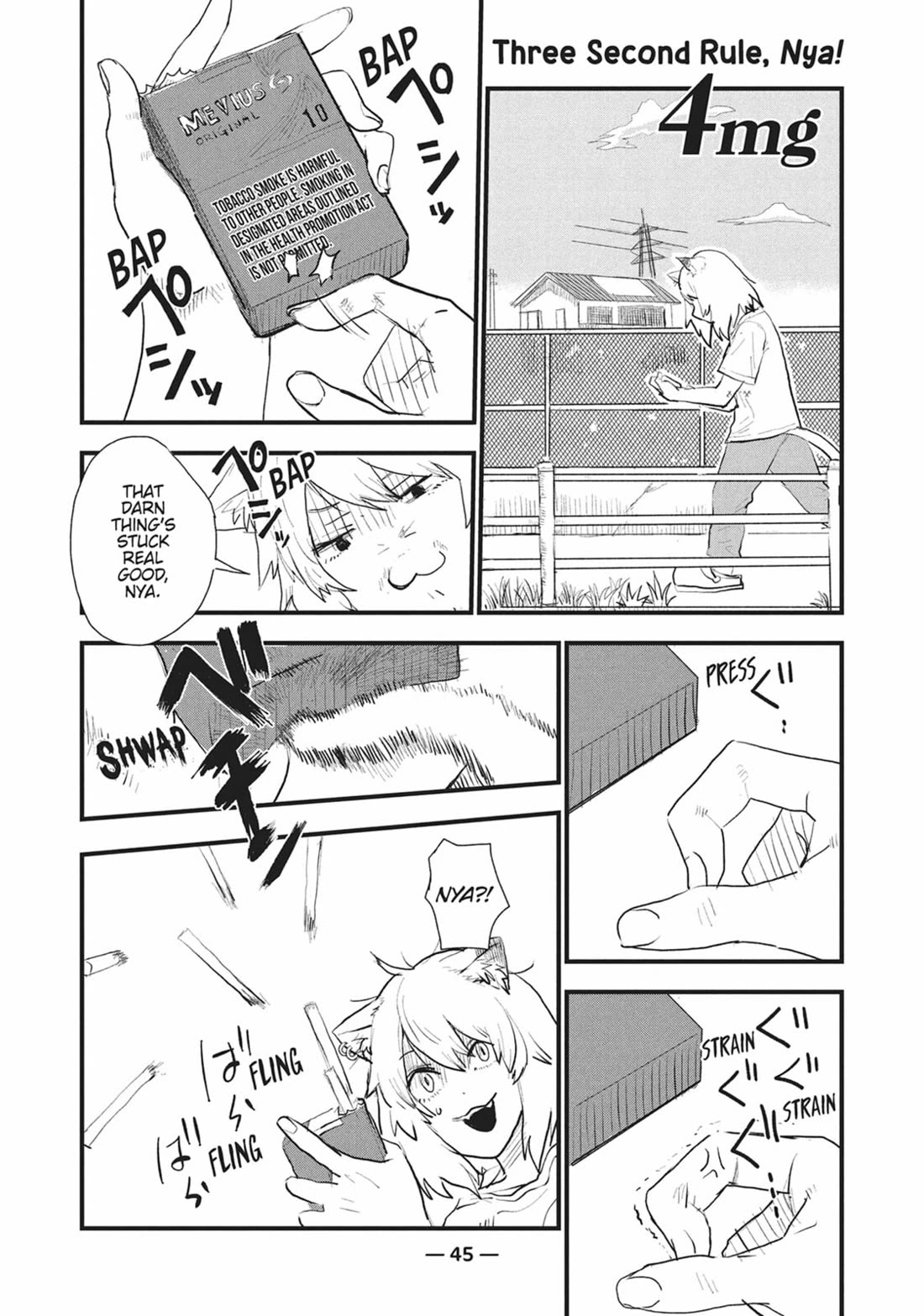 Chainsmoker Cat Chapter 4 page 1 - Chapter 4