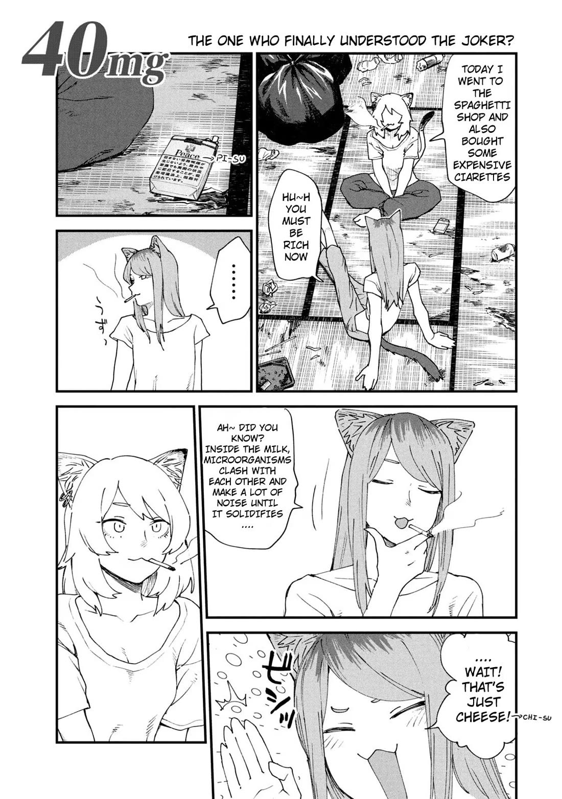 Chainsmoker Cat Chapter 40 page 1 - Chapter 40