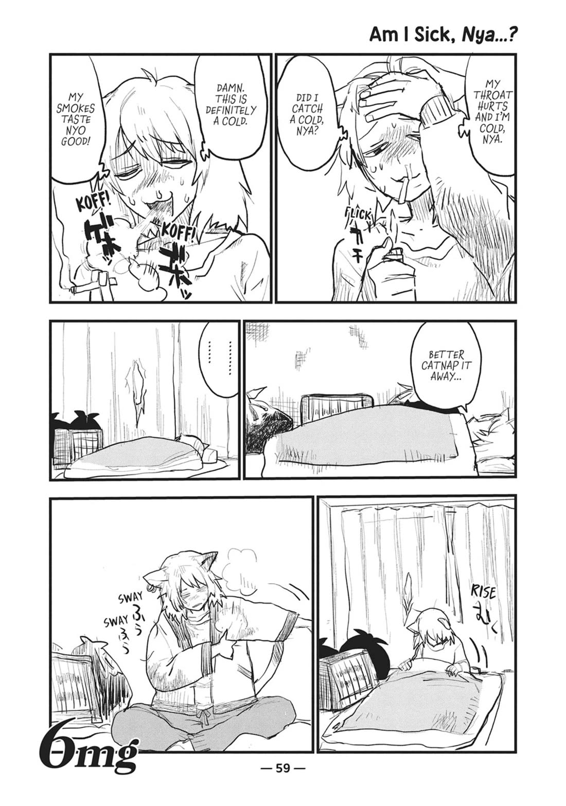 Chainsmoker Cat Chapter 6 page 1 - Chapter 6