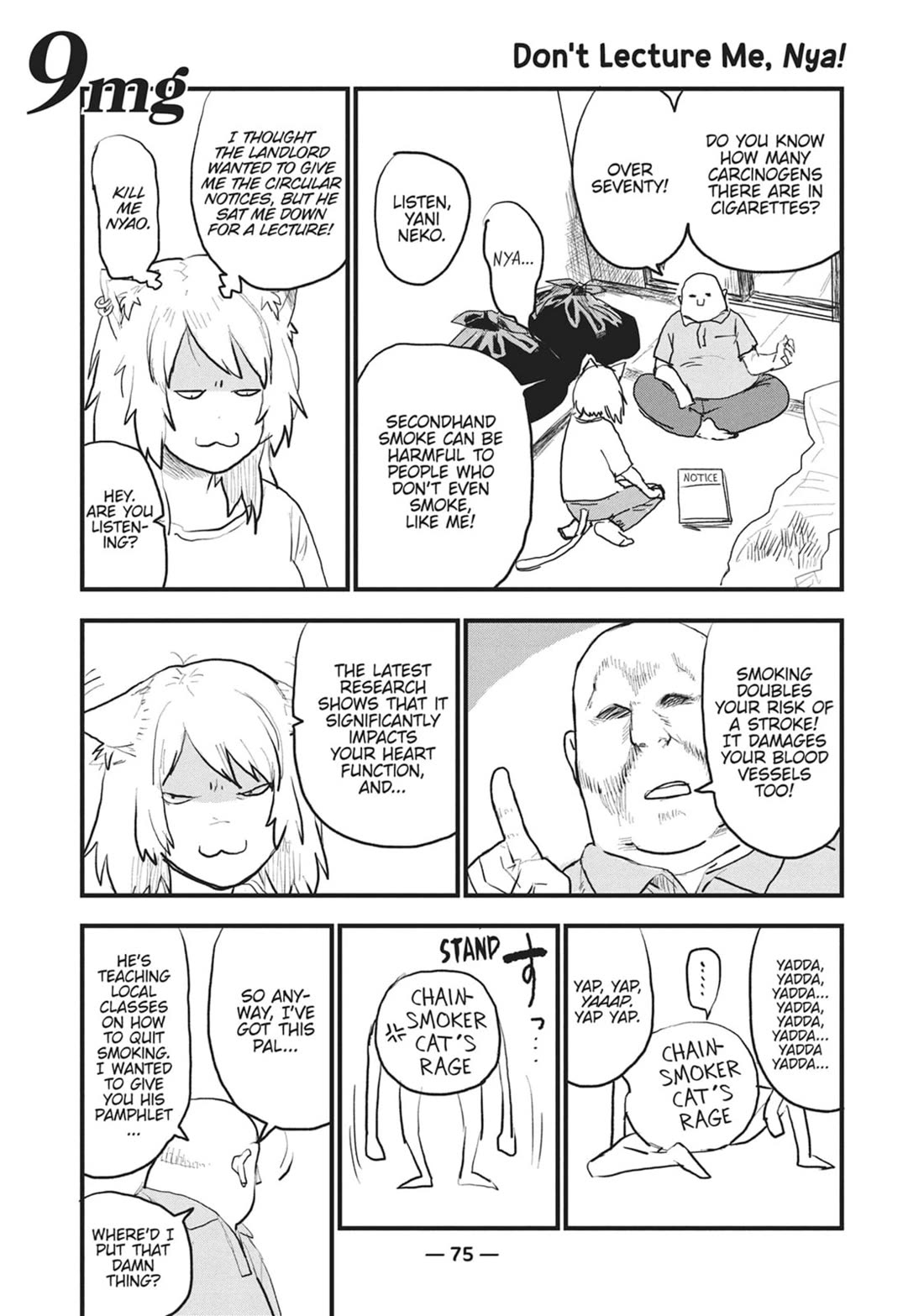 Chainsmoker Cat Chapter 9 page 1 - Chapter 9