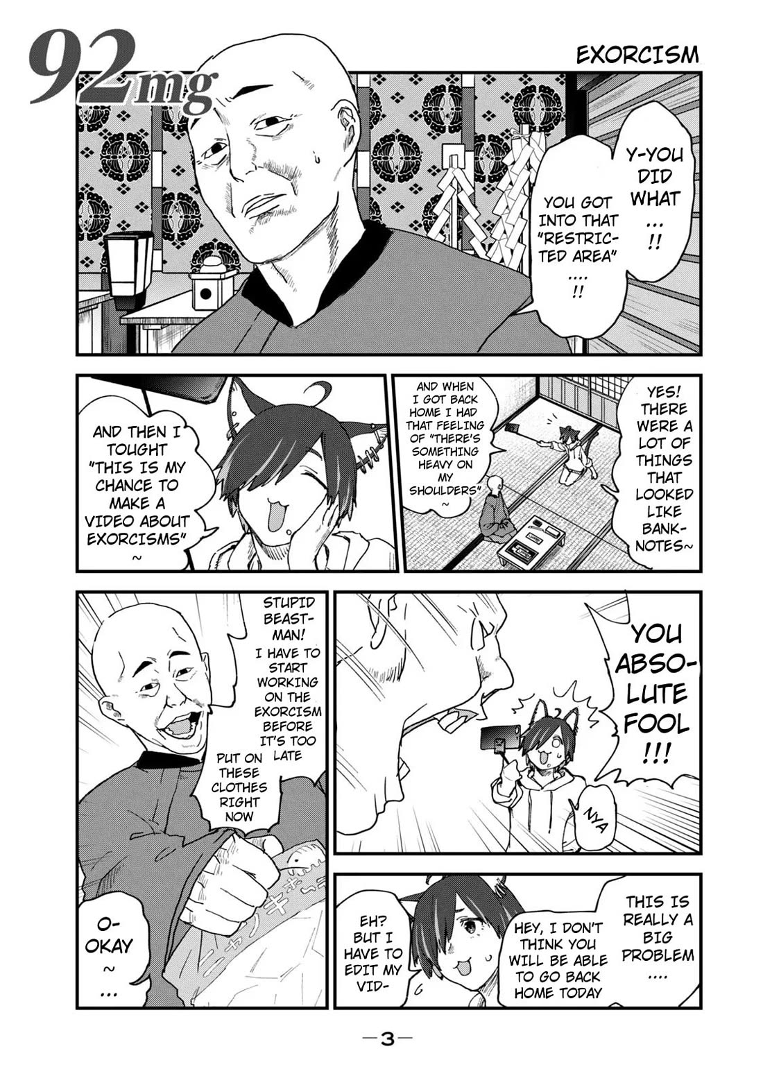 Chainsmoker Cat Chapter 92 page 3 - Chapter 92