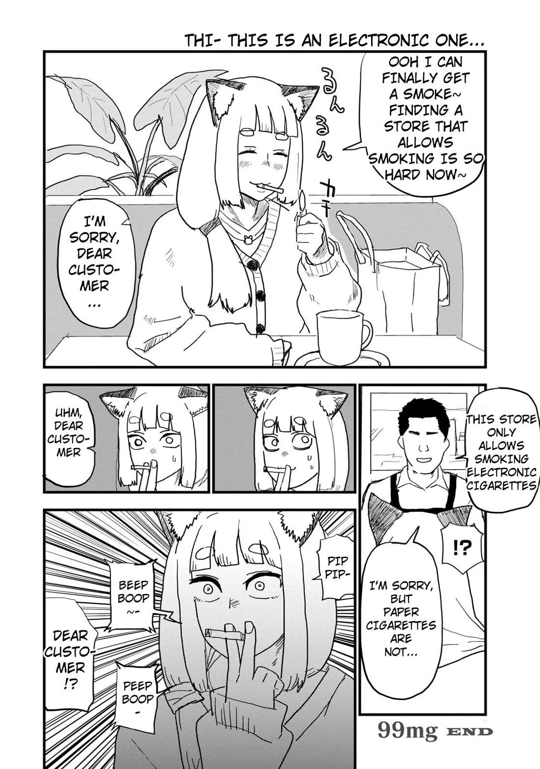 Chainsmoker Cat Chapter 99 page 4 - Chapter 99
