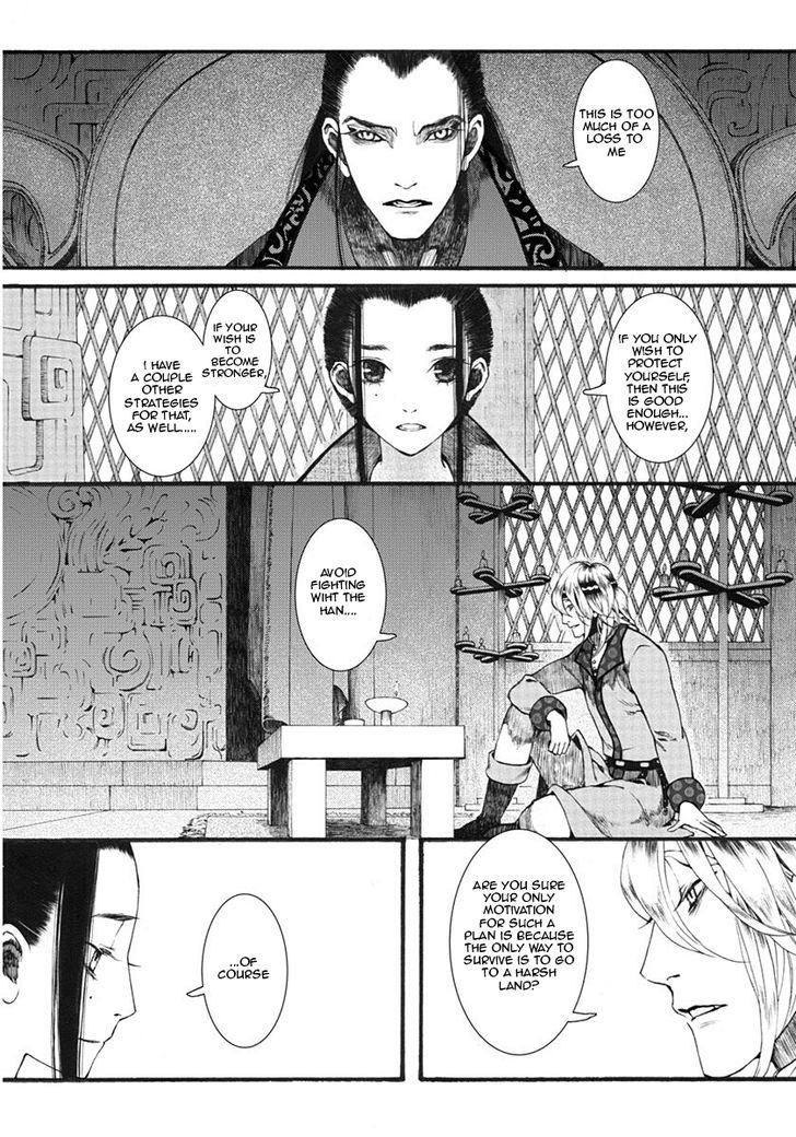 Chang Ge Xing Chapter 12 page 18 - Chapter 12 : Rank Amongst the Turks