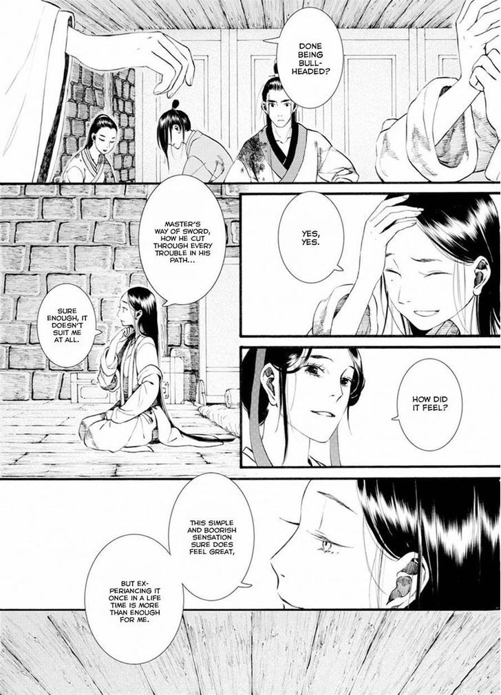 Chang Ge Xing Chapter 35.1 page 12 - Chapter 35.1 : Farewell to Liu Yun, Return to Chang'an