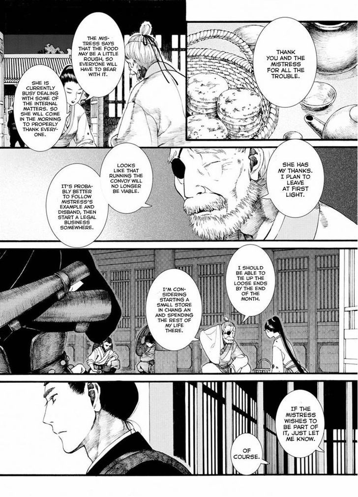 Chang Ge Xing Chapter 35.1 page 6 - Chapter 35.1 : Farewell to Liu Yun, Return to Chang'an