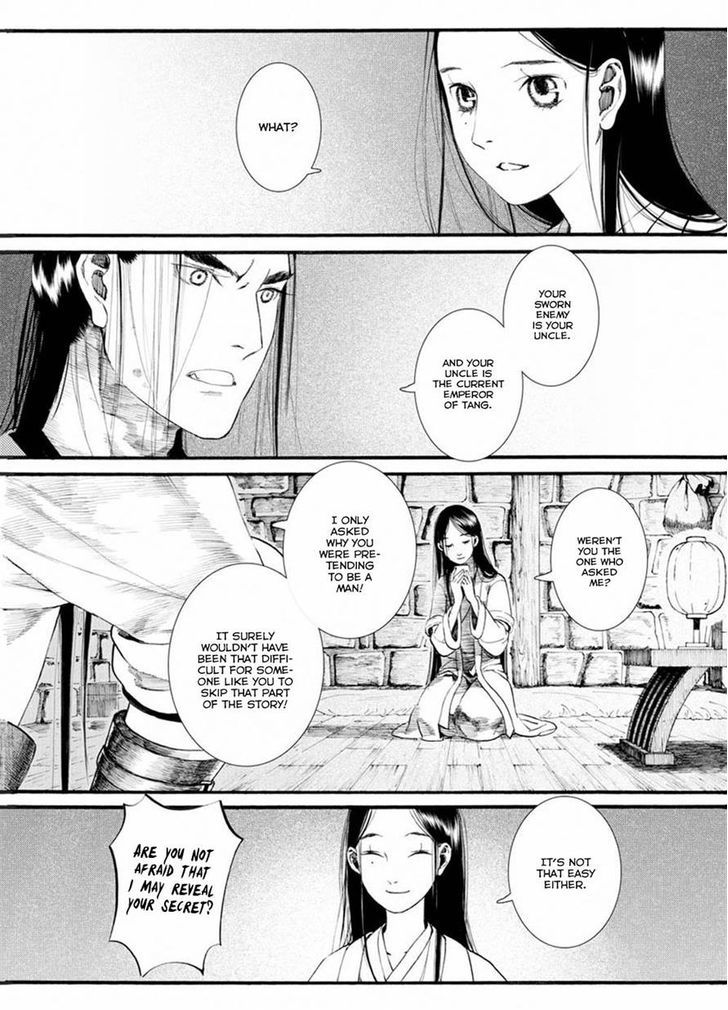 Chang Ge Xing Chapter 35.1 page 8 - Chapter 35.1 : Farewell to Liu Yun, Return to Chang'an