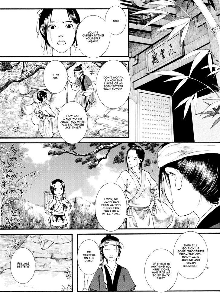 Chang Ge Xing Chapter 35.2 page 4 - Chapter 35.2 : Farewell to Liu Yun, Return to Chang'an