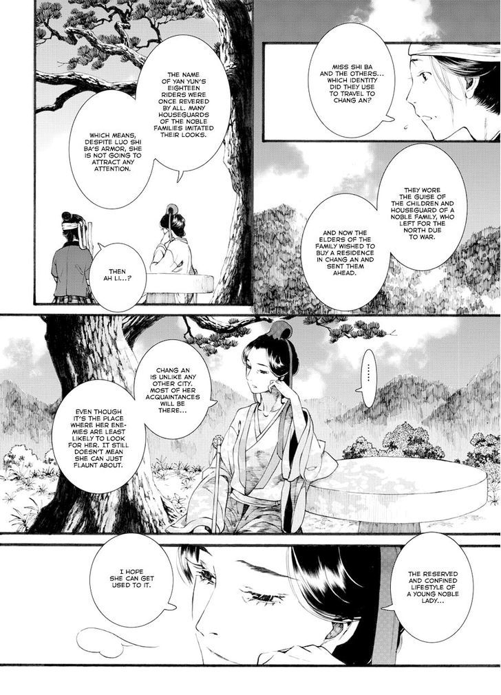 Chang Ge Xing Chapter 35.2 page 7 - Chapter 35.2 : Farewell to Liu Yun, Return to Chang'an