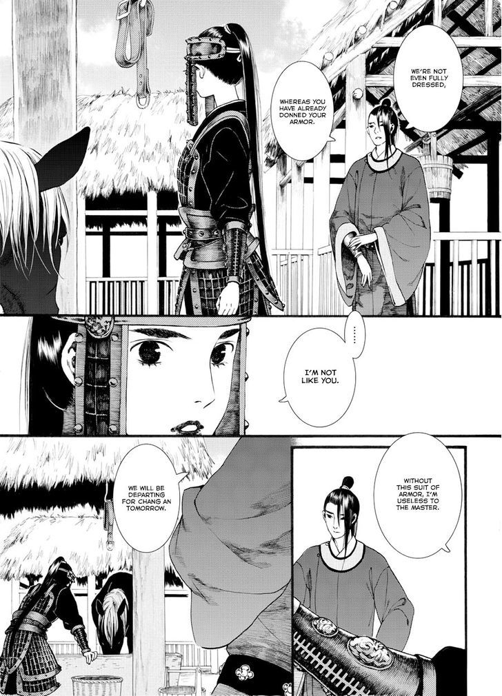 Chang Ge Xing Chapter 35.2 page 9 - Chapter 35.2 : Farewell to Liu Yun, Return to Chang'an