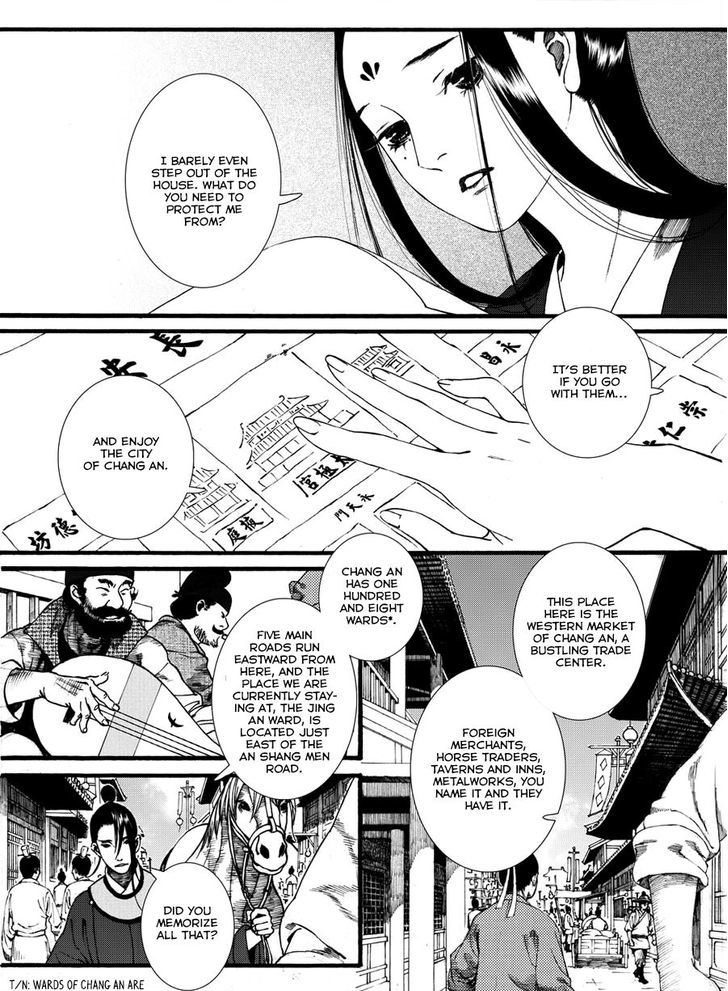 Chang Ge Xing Chapter 36.2 page 2 - Chapter 36.2 : Chang'an is Like Before, its People Have Changed