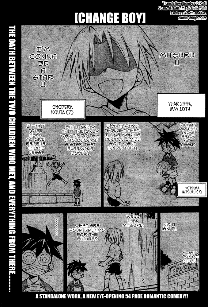 Change Boy Chapter 0.2 page 1 - Chapter 0 v2 : [Oneshot]