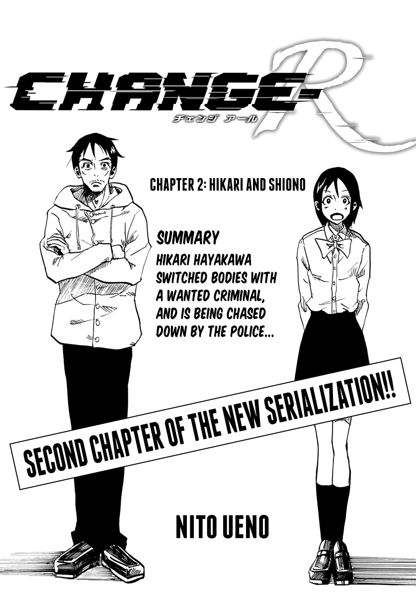 Change-R Chapter 2.2 page 1 - Chapter 2 v2 : Hikari and Shiono