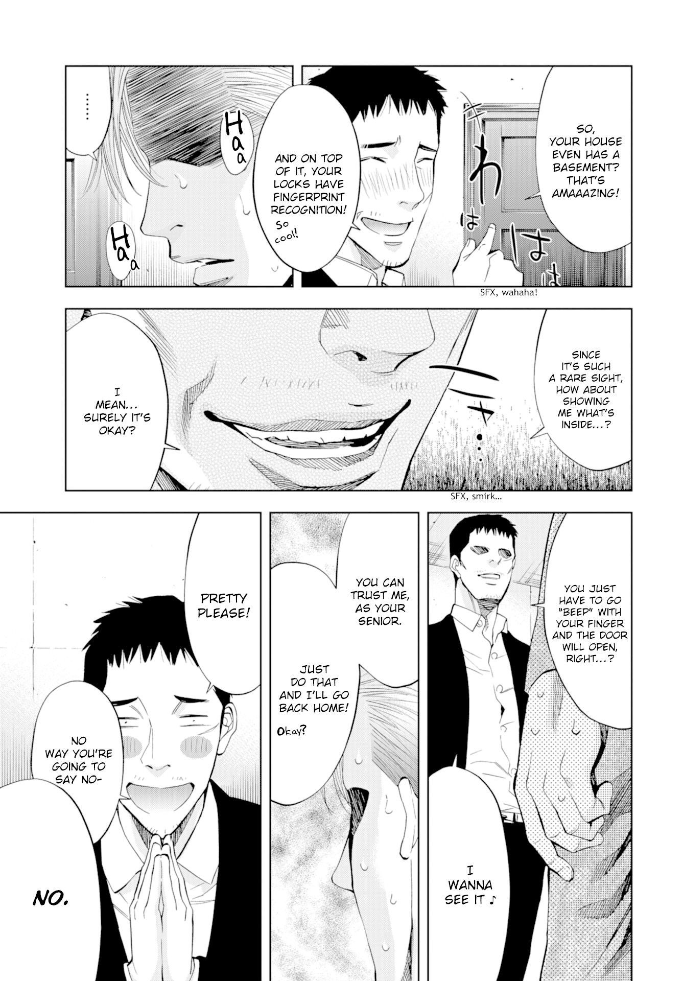 Change the World (KANZAKI Yuuya) Chapter 14 page 7 - Chapter 14: Offence and Defence in the Basement