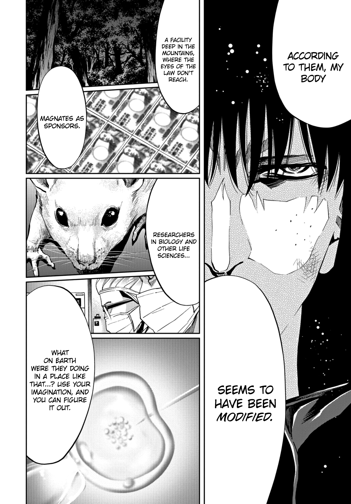 Change the World (KANZAKI Yuuya) Chapter 21 page 33 - Chapter 21: The Tragedy of the Test Subject