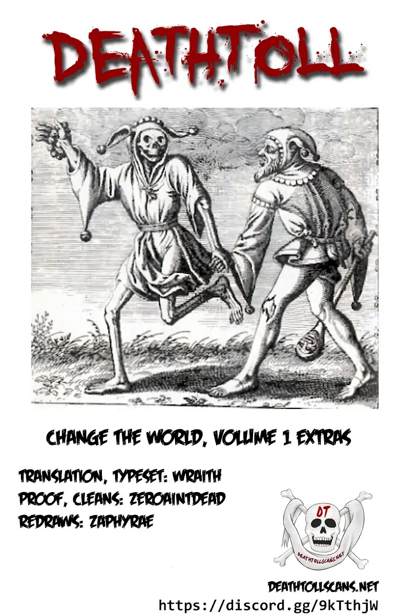 Change the World (KANZAKI Yuuya) Chapter 4.5 page 14 - Chapter 4.5: Volume 1 omake and extra art
