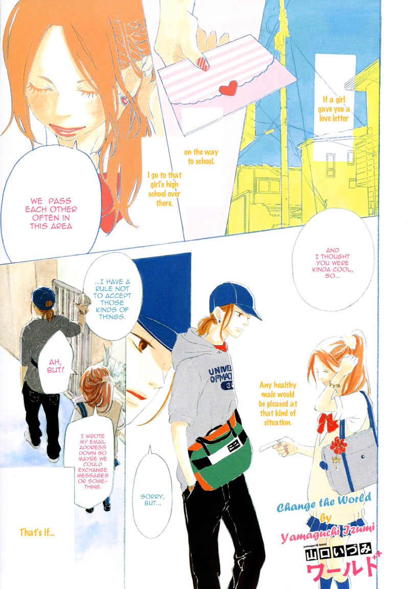 Change the World (YAMAGUCHI Izumi) Chapter 0 page 6 - Chapter ibi-manga : [Oneshot]