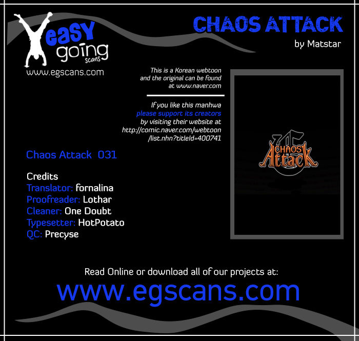 Chaos Attack Chapter 31 page 1 - Chapter 31