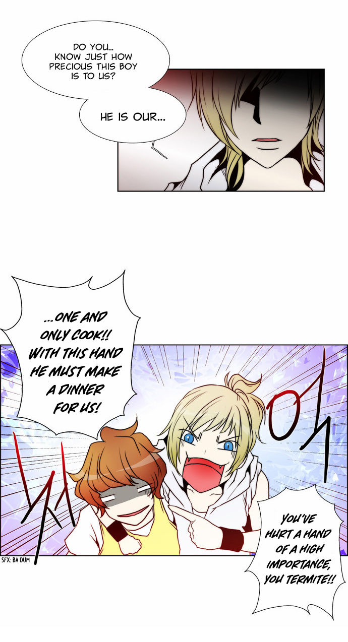 Chaos Attack Chapter 37 page 19 - Chapter 37 : Hungry Best Five 4