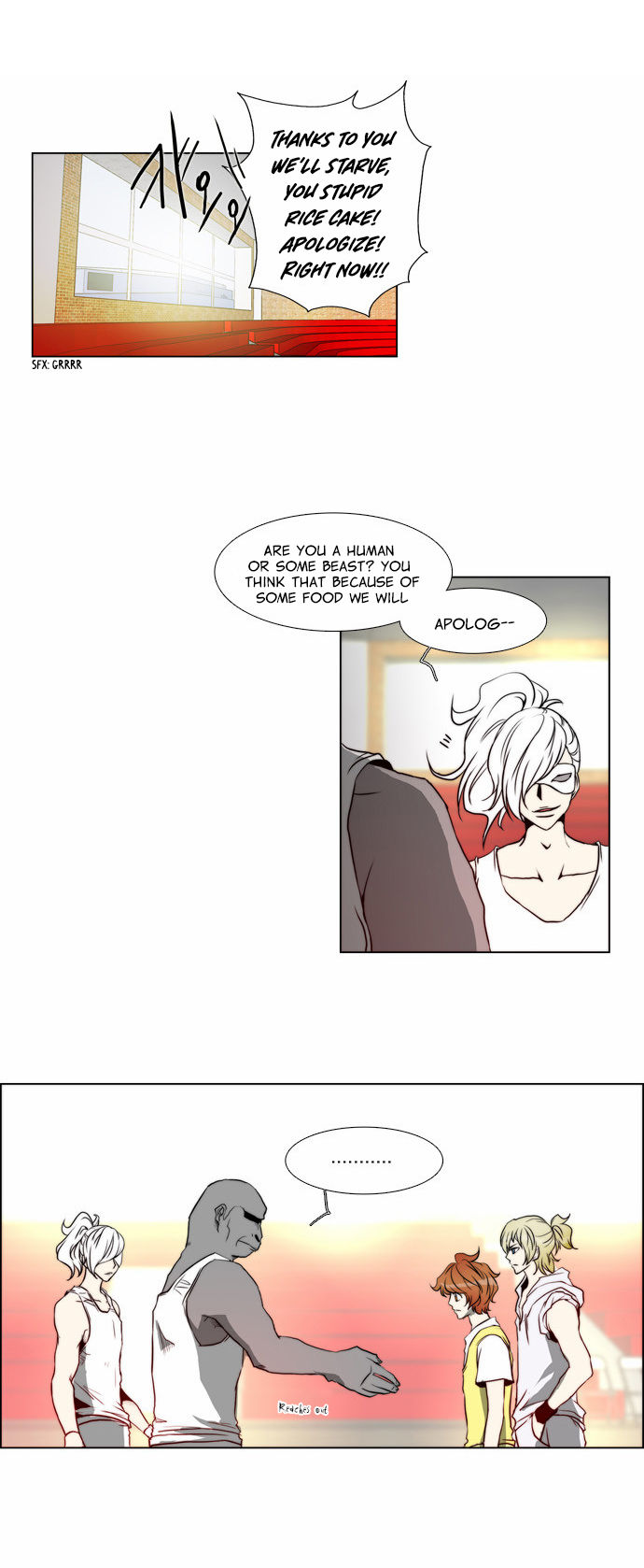Chaos Attack Chapter 37 page 20 - Chapter 37 : Hungry Best Five 4