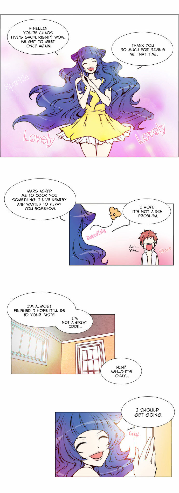 Chaos Attack Chapter 37 page 4 - Chapter 37 : Hungry Best Five 4