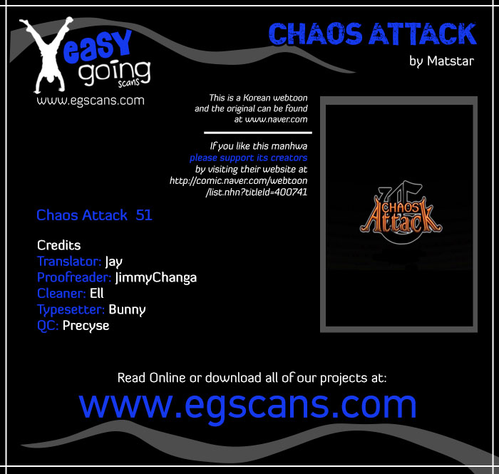 Chaos Attack Chapter 51 page 1 - Chapter 51 : Hero Project (8)