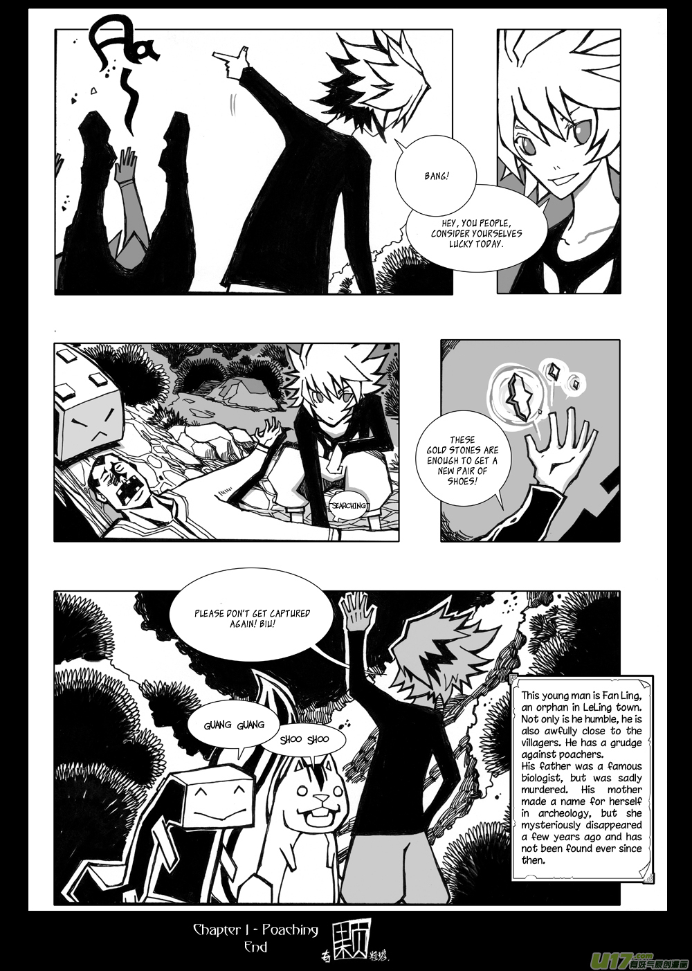 Chaos Theory Chapter 1 page 14 - Chapter 1: Poaching