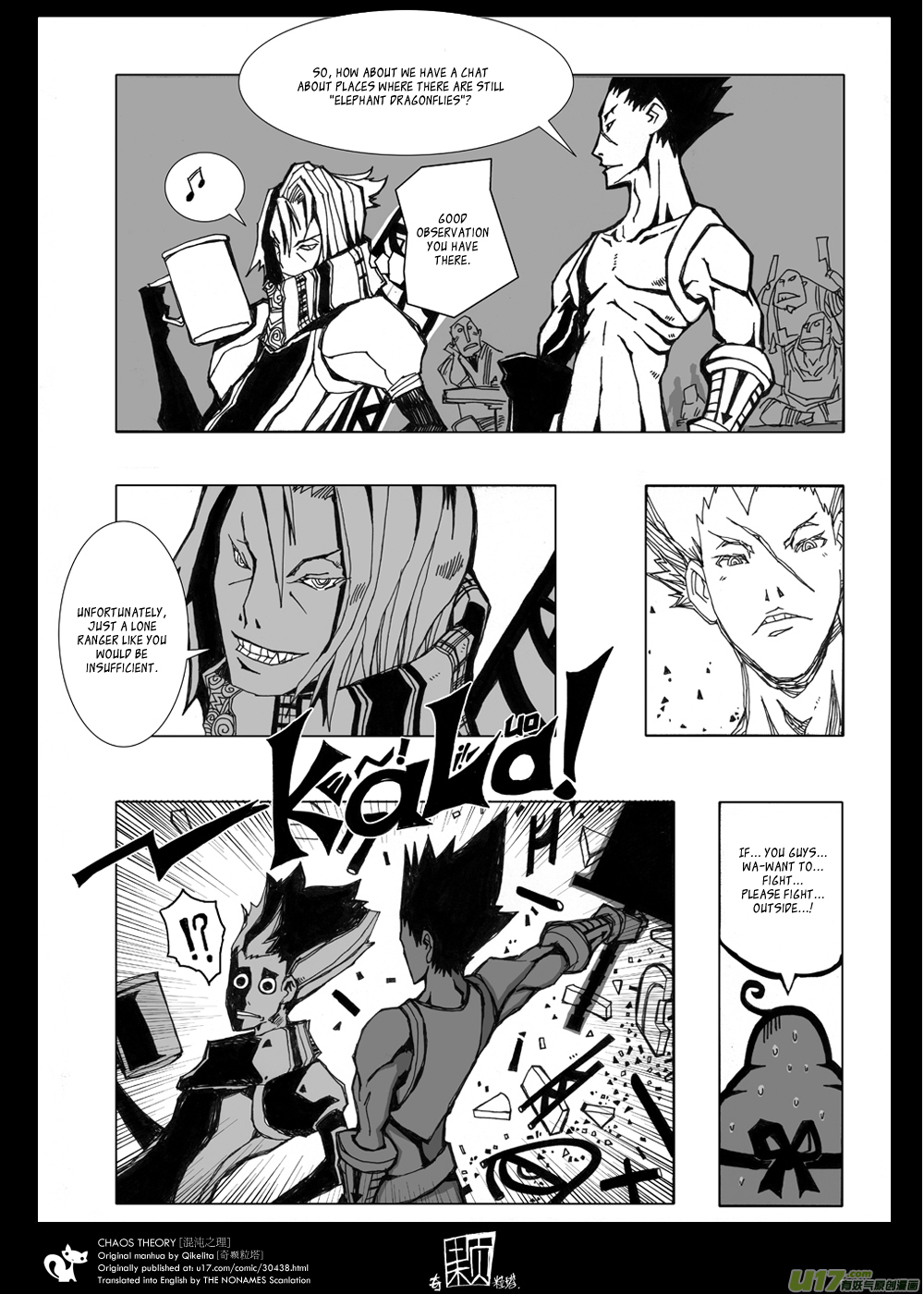 Chaos Theory Chapter 1 page 8 - Chapter 1: Poaching