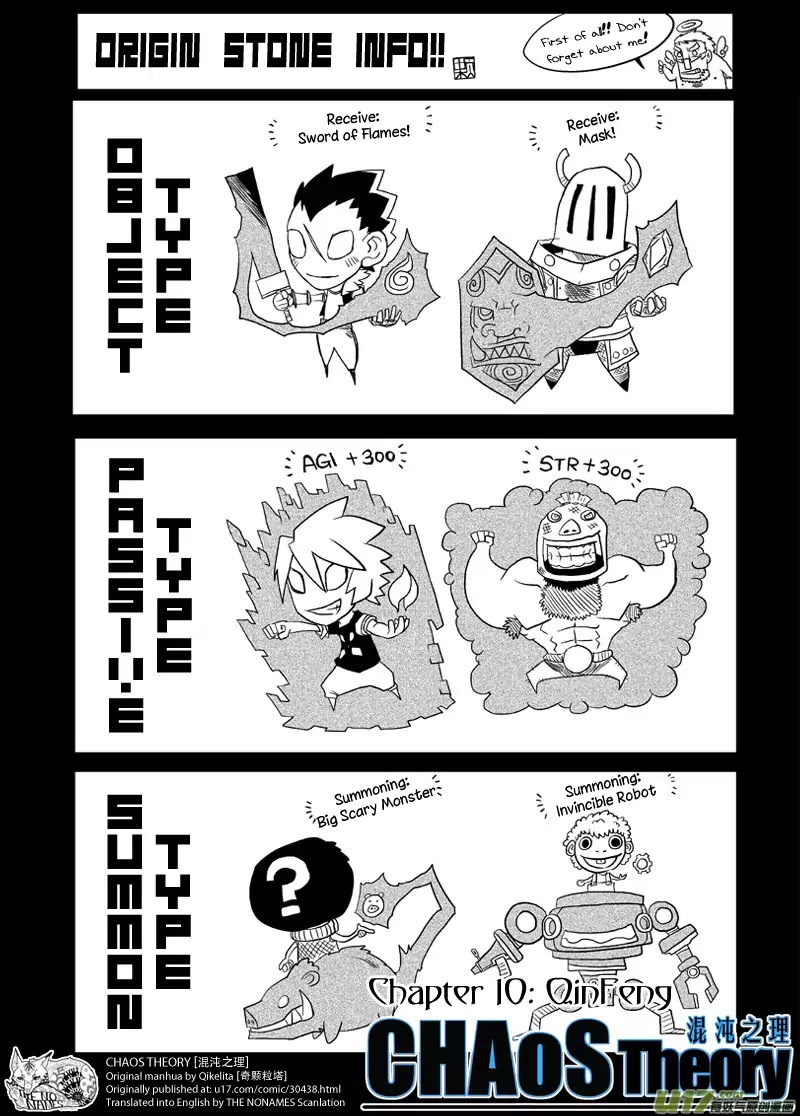 Chaos Theory Chapter 10 page 2 - Chapter 10: QinFeng