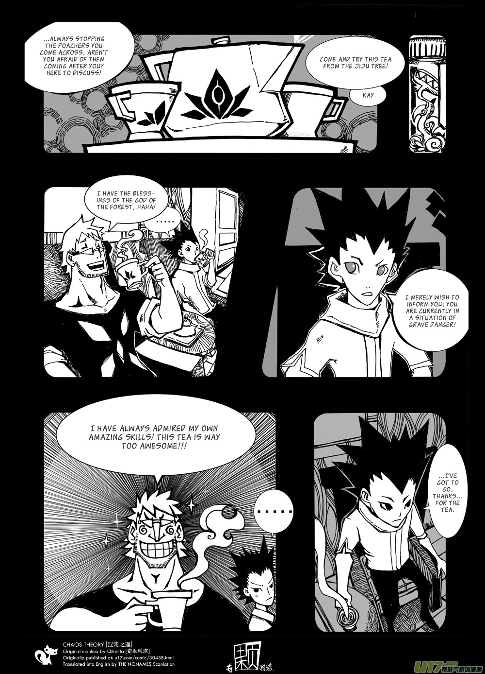 Chaos Theory Chapter 4 page 8 - Chapter 4: Old Drawings