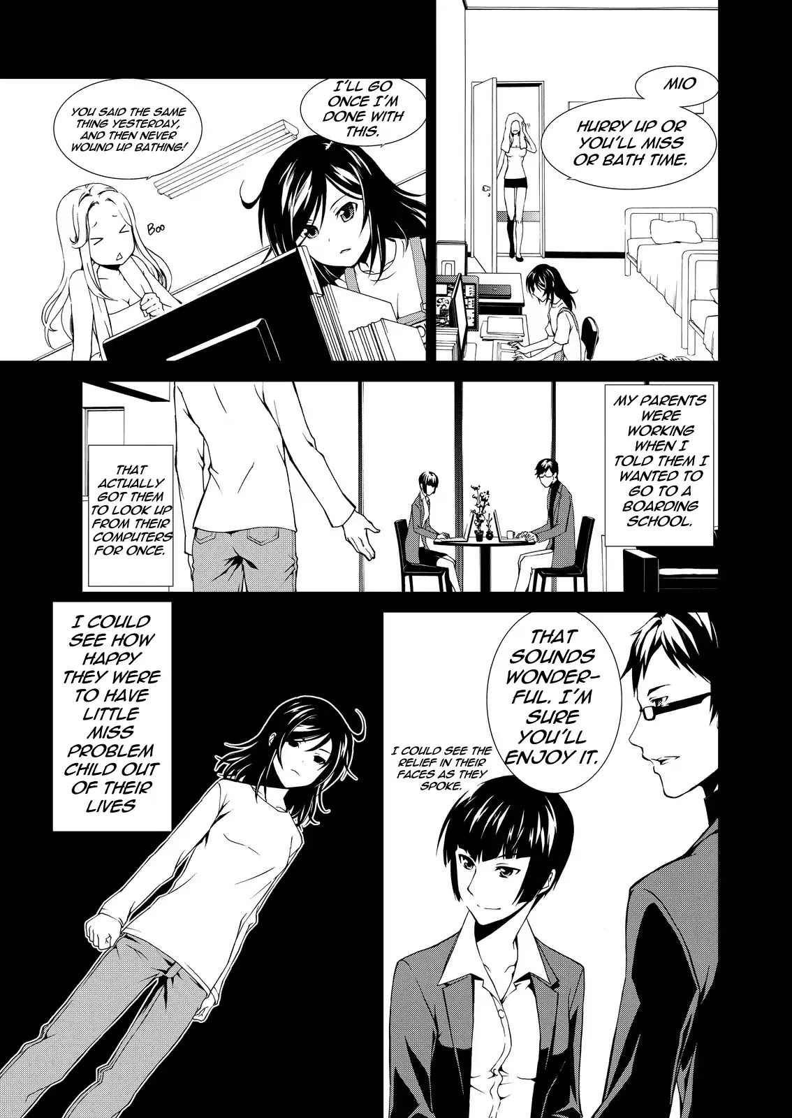 CHAOS;CHILD ～Children's Collapse～ Chapter 1 page 30 - Chapter 1: Mio Kunosato