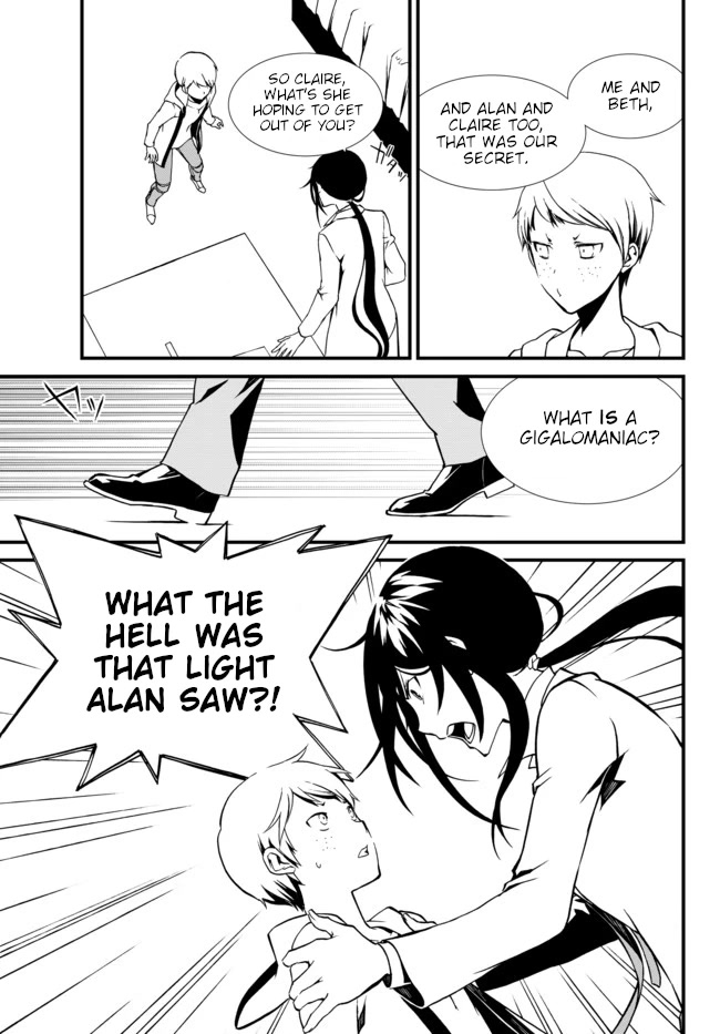 CHAOS;CHILD ～Children's Collapse～ Chapter 19 page 15 - Chapter 19: Gigalomaniax 01