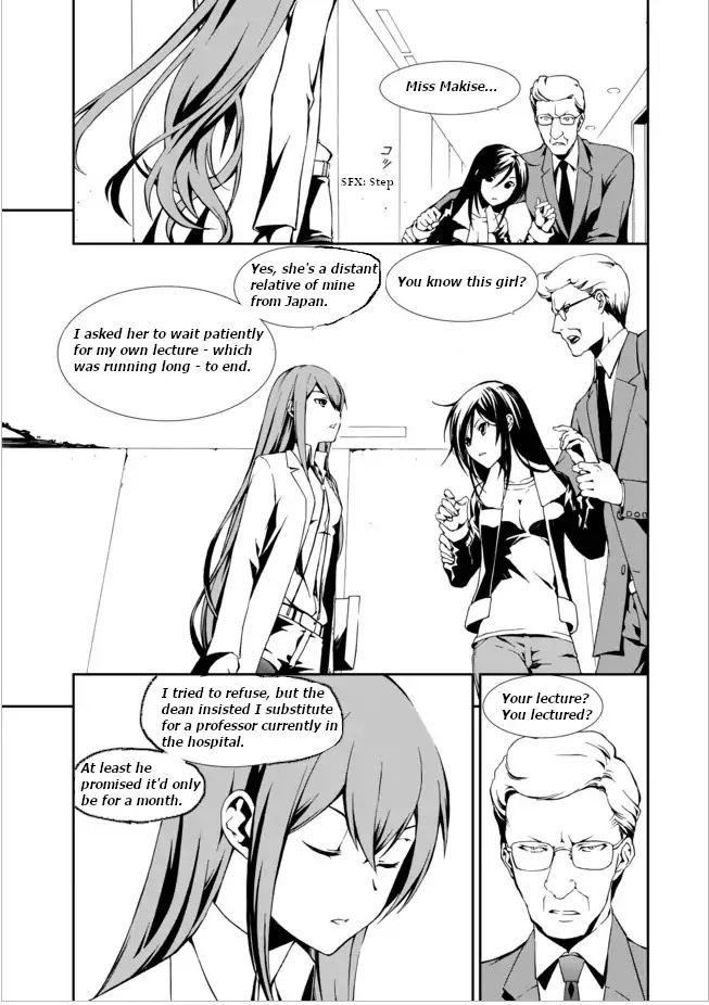 CHAOS;CHILD ～Children's Collapse～ Chapter 2 page 3 - Chapter 2: Kurisu Makise