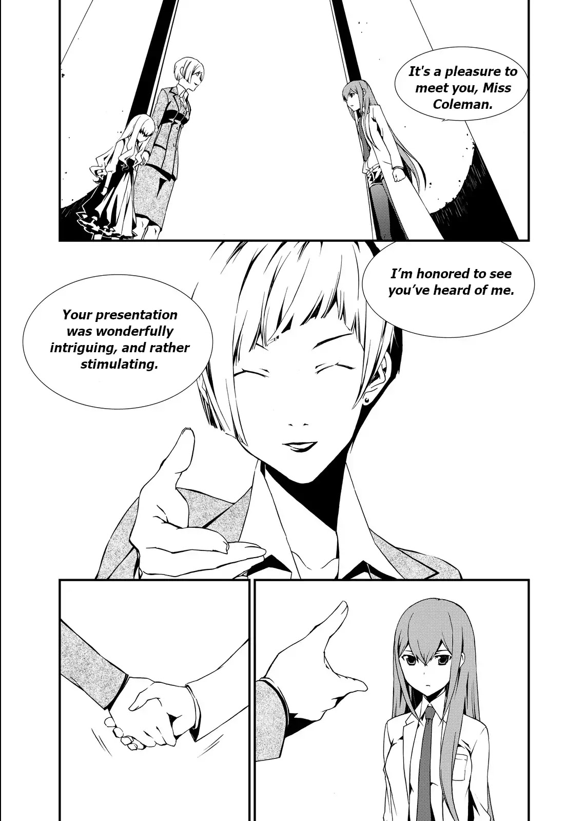 CHAOS;CHILD ～Children's Collapse～ Chapter 3 page 13 - Chapter 3: First Contact