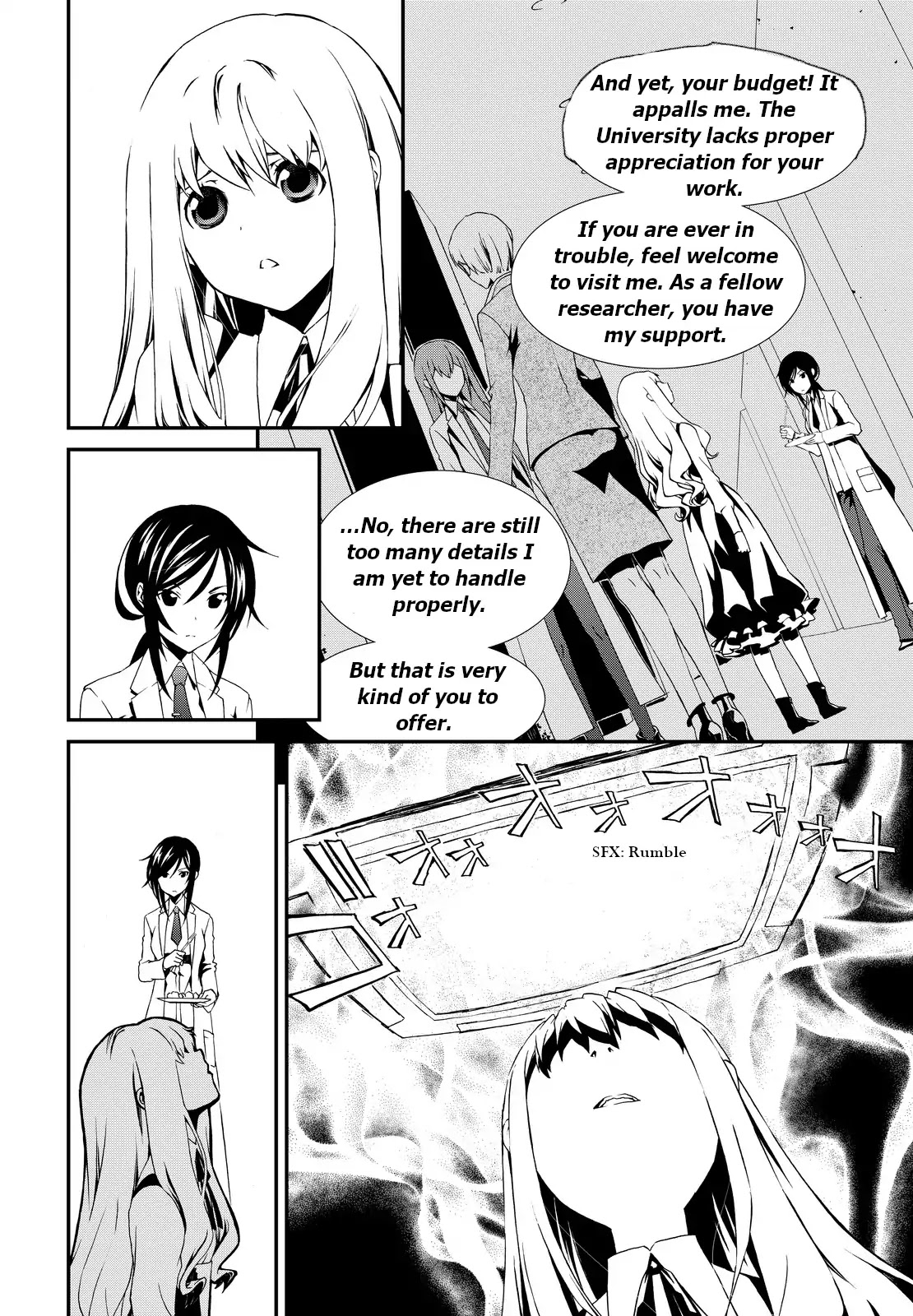 CHAOS;CHILD ～Children's Collapse～ Chapter 3 page 14 - Chapter 3: First Contact