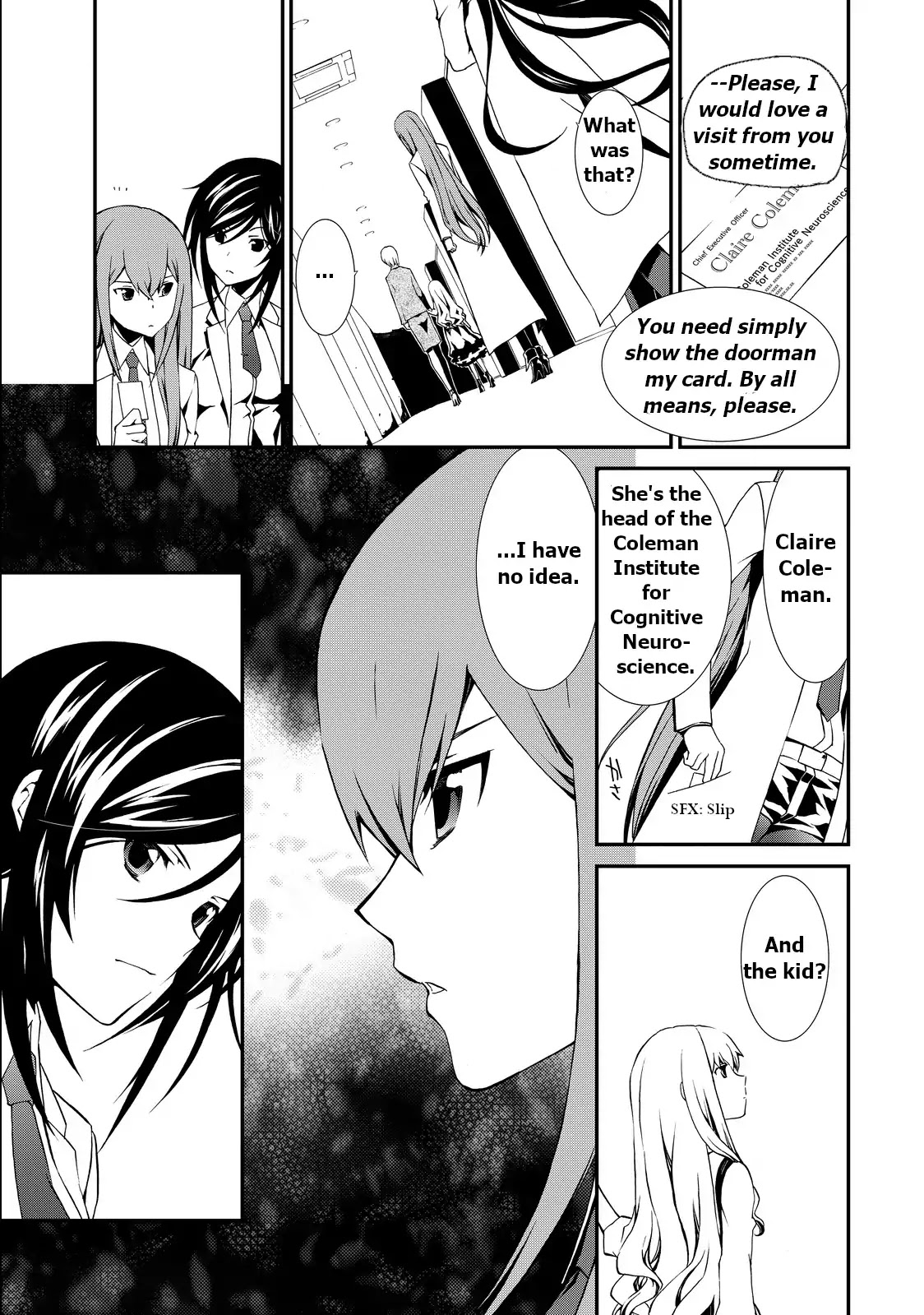 CHAOS;CHILD ～Children's Collapse～ Chapter 3 page 15 - Chapter 3: First Contact